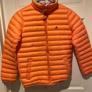 Burton Bright Orange Kids Puffer Jacket